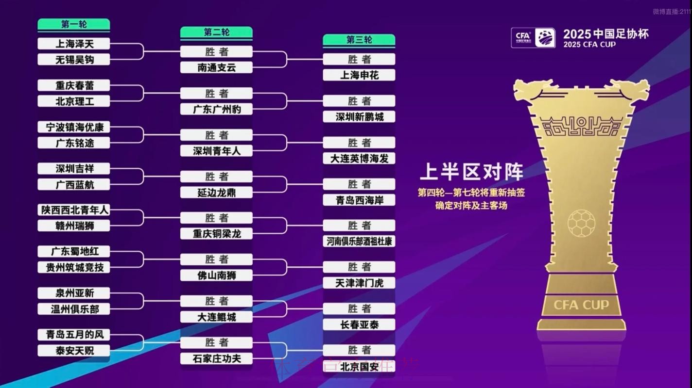 燕京啤酒2019中国足协杯第四轮抽签 八支中超球队“提前对决”